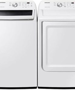 Samsung WA45T3200PR Top Load Washer Dryer Combo White Finish
