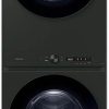 Samsung Bespoke Satin Green 5.3 Cu Ft Washer and 7.6 Cu Ft Dryer