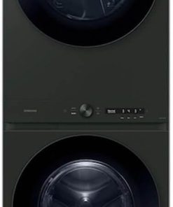 Samsung Bespoke Satin Green 5.3 Cu Ft Washer and 7.6 Cu Ft Dryer