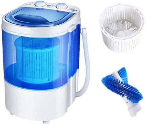Portable Semi-Automatic Mini Washing Machine 2kg Clothes Washer - Image 2