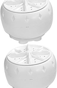 Portable Mini Washing Machine for RV Apartment Camping 2pcs Turbo 2