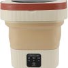 Portable 10.5L Folding Washing Machine for Home and Dorm Use