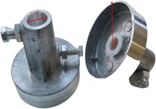 Washing Machine Drain Motor Aluminum Connector 14mm 10mm Parts