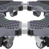 Adjustable Multi-Functional Washing Machine and Refrigerator Stand 3
