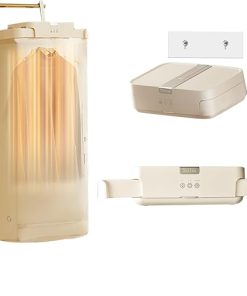 Yulisa 3.5 Cu Ft Portable Clothes Dryer with Dual Heat Modes for Small Spaces