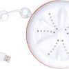 Portable Mini Laundry Machine with Auto Shut Off Low Noise USB Power 3