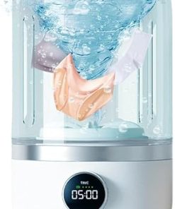 Portable Cordless Mini Washing Machine for Easy Underwear Care