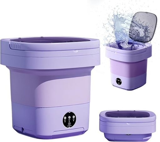 Portable 17L Foldable Washing Machine for Travel Camping Apartment - Image 2