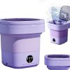 Portable 17L Foldable Washing Machine for Travel Camping Apartment