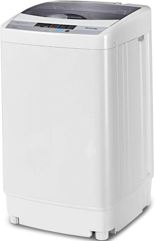 Giantex Portable Full-Automatic Washing Machine 1.34 Cu.ft 12 Lbs Capacity
