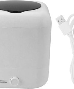 Portable Mini Washing Machine with Intelligent Display and Automatic Drain