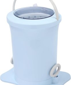 Portable Manual Clothes Dryer for RV Camping Laundry Blue