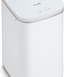 HAVA Portable Washing Machine 0.8 Cu Ft Fully Automatic 8 Wash Cycles