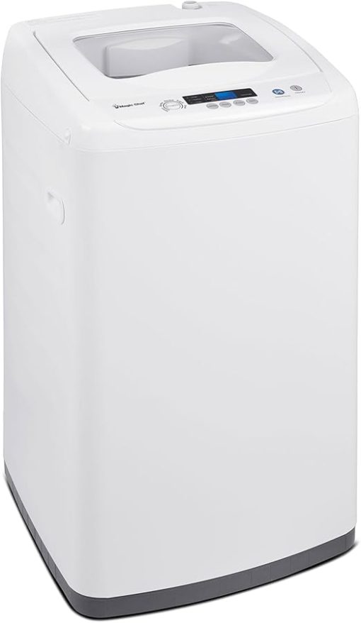 Magic Chef Compact Washer with LED Display 6 Cycles 0.9 Cu Ft White - Image 2
