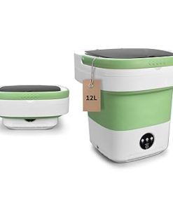 Portable 12L Foldable Mini Washing Machine for Small Spaces
