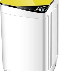 Giantex Portable Washer and Spin Dryer 7.7lbs Compact for Apartments