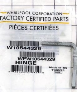Washing Machine Lid Left Hinge Arm WPW10544329 Replacement Part