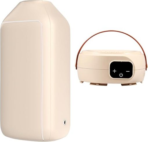 Compact 500W Portable Clothes Dryer with Intelligent Timer Folding Bag