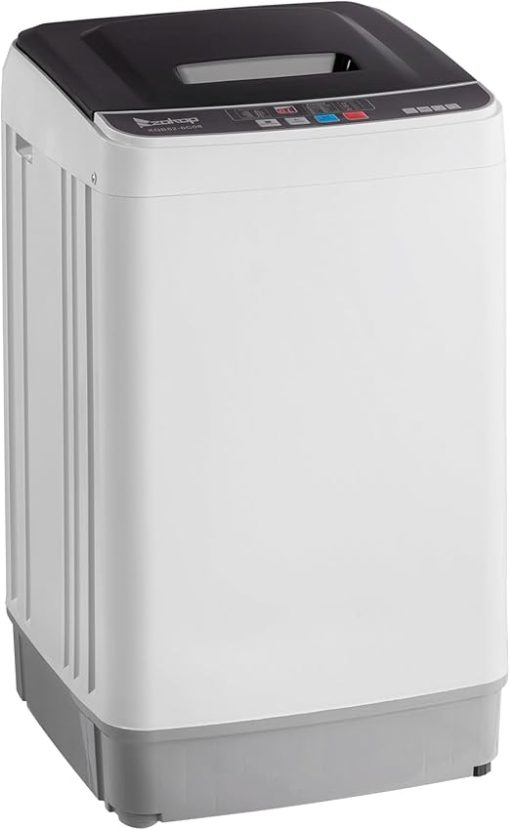 Automatic Washing Machine 17.6 lbs Portable Washer with Drain Pump - Image 2