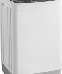 Automatic Washing Machine 17.6 lbs Portable Washer with Drain Pump