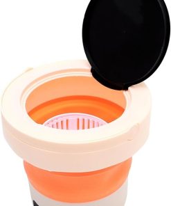 Gatuida 6L Mini Portable Washer Machine Easy Fold for Apartment US Standard