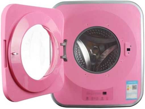 Compact Washer and Spin Dryer Wall-Mounted Electric Machine Pink - Image 2