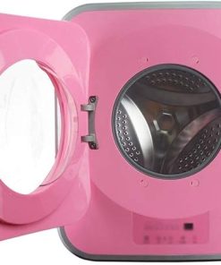 Compact Washer and Spin Dryer Wall-Mounted Electric Machine Pink