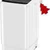 Portable 25 LBS Washing Machine with LED Display and 10 Wash Programs 4