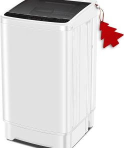Portable Washing Machine 1.6 Cu Ft Compact Laundry Washer Spinner