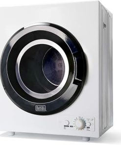 BLACK+DECKER BCED26 Compact Dryer 8.8 lbs 5 Modes White Standard Outlet