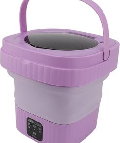 10.5L Portable Full Automatic Folding Washing Machine for Dorm Use 2