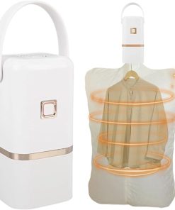 Portable Mini Clothes Dryer Compact Electric Drying Machine for Travel 2