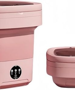 Portable Mini Washing Machine 15L Foldable Washer for Small Clothes