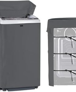 MBOOM Waterproof Portable Top Load Washer Dryer Cover for Machines