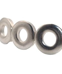 Heavy-Duty Stainless Steel Flat Washers M4 to M24 Rust Resistant