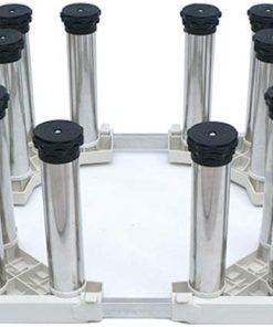Heavy Duty Adjustable Refrigerator Holder Bracket Anti-Vibration Base