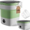 Upgraded 13L Portable Washing Machine for Small Items and Travel