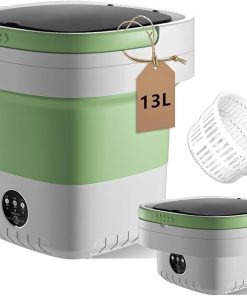 Upgraded 13L Portable Washing Machine for Small Items and Travel