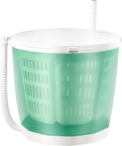 Portable Hand-Crank Mini Washing Machine and Spin Dryer for Clothes