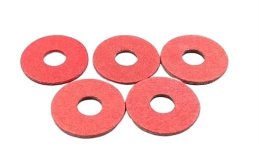 Flat Washers Steel Insulation Washers 100pcs M2 M2.5 M3 M4 M5 M6 M8 - Image 2