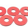 Flat Washers Steel Insulation Washers 100pcs M2 M2.5 M3 M4 M5 M6 M8