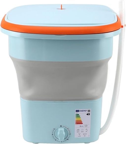 Portable 16L Mini Washing Machine with Soft Spin and Drain Pipe - Image 2