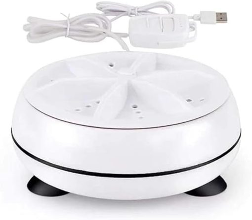 Mini Washing Machine Portable Ultrasonic Dishwasher USB for Camping - Image 2