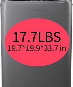 Compact 17.7 lbs Portable Washing Machine with LED Display and Pump
