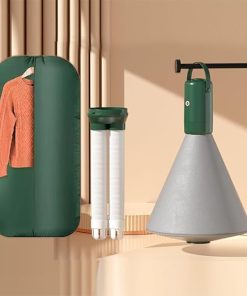 Portable Travel Tumble Dryer 400W Compact Design Extra Green