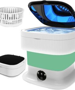 Portable Mini Washing Machine 15L Collapsible Compact Travel Washer