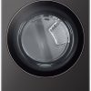 LG DLEX6500B 7.4 Cu Ft Black Steel Stackable Smart Dryer