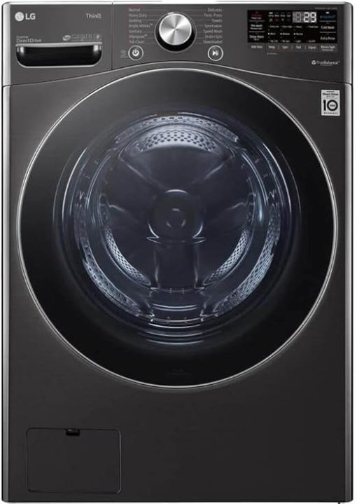 LG WM4200HBA 5.0 Cu Ft Smart Front Load Washer with TurboWash 360 - Image 2