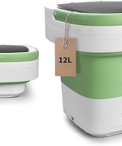 12L Portable Mini Washing Machine and Spin Dryer for Delicates