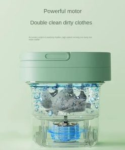 Portable Mini Washer for Baby Clothes Ideal for Frequent Travelers 2